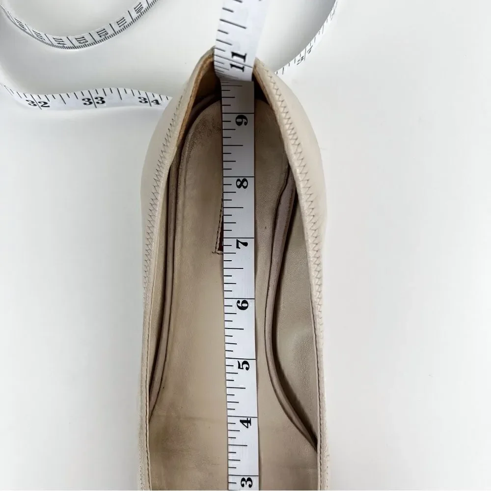 Prada Round Toe Patent Leather Ballet Flats Sz 36 - Picture 10 of 11